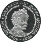 5 Pounds - Elizabeth II (Queen Mother; Silver Proof)