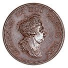 ½ Penny - George III (Pattern)