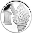 10 Pence - Elizabeth II (I - Ice Cream; Silver Proof)