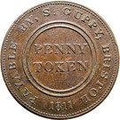 1 Penny (Bristol - Patent Sheathing Nail Manufactory / S. Guppy)