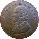 ½ Penny (Warwickshire - Shakespeare)