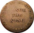 ½ Penny (Sussex - Brighton / W. Mighells)