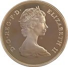 25 New Pence - Elizabeth II (Royal Wedding; Silver Proof)