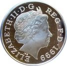 5 Pounds - Elizabeth II (Diana, Princess of Wales; Silver Proof)