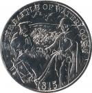 5 Pounds - Elizabeth II (4th portrait; Battle of Waterloo)
