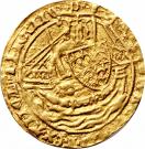 ½ Noble - Edward III (Pre-Treaty coinage)