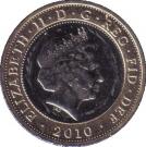 2 Pounds - Elizabeth II (4th portrait; Florence Nightingale)