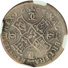 ½ Merk - Charles II (1st Coinage)