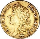 1 Guinea - James II (2nd bust)
