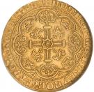 ½ Noble - Edward III (Pre-Treaty coinage)