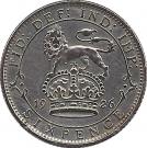 6 Pence - George V