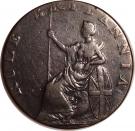 ½ Penny (John Howard - Rule Britannia)