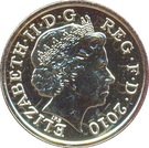 1 Pound - Elizabeth II (4th portrait; Belfast)