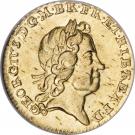 ¼ Guinea - George I