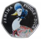50 Pence - Elizabeth II (Jemima Puddle-Duck; Silver Proof)