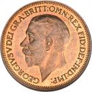 1 Farthing - George V (modified effigy)