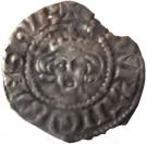 ½ Penny - Edward I (Newcastle mint)
