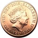 2 Pence - Elizabeth II (5th portrait; Royal Shield)