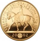 5 Pounds - Elizabeth II (Golden Jubilee; Gold Proof)