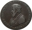 ½ Penny (Glamorganshire – Glamorgan / Jestyn)