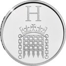 10 Pence - Elizabeth II (5th portrait; H -  Houses of Parliament)