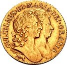 1 Guinea - William & Mary