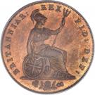 ½ Penny - George IV