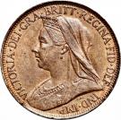 1 Farthing - Victoria (3rd portrait)
