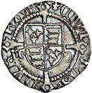 1 Penny - Henry VIII (1st coinage; Durham mint)