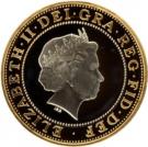 2 Pounds - Elizabeth II (Rugby World Cup; Silver Proof)