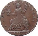 ½ Penny (Middlesex - For General Convenience)