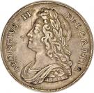 ½ Crown - George II