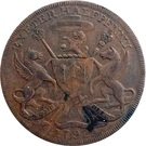½ Penny (Devonshire - Exeter / S. Kingdon)