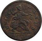 ½ Penny (Gulielemus Shakespeare - Englands Glory)