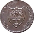 ½ Penny (Lanarkshire - Glasgow / G. Shearer)