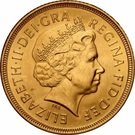 1 Sovereign - Elizabeth II (4th portrait)