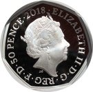50 Pence - Elizabeth II (Tailor of Gloucester; Silver Proof)