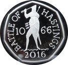 50 Pence - Elizabeth II (Battle of Hastings; Silver Proof)