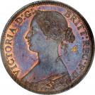 1 Farthing - Victoria (2nd portrait)
