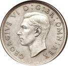 ½ Crown - George VI