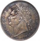 ½ Crown - George IV