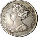 1 Shilling - Anne (4th bust)