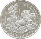 50 Pence - Elizabeth II (4th portrait; 1/4 oz Fine Silver)