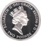 2 Pounds - Elizabeth II (Bank of England; Silver Proof)