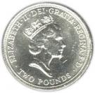 2 Pounds - Elizabeth II (Commonwealth Games; Silver)
