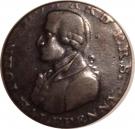 ½ Penny (John Howard - Rule Britannia)