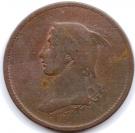 ½ Penny (British Copper Company - Mercury)
