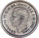 3 Pence - George VI (Maundy Coinage; 1st issue)