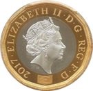 1 Pound - Elizabeth II (Nations of the Crown; Silver Proof)