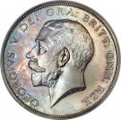 ½ Crown - George V